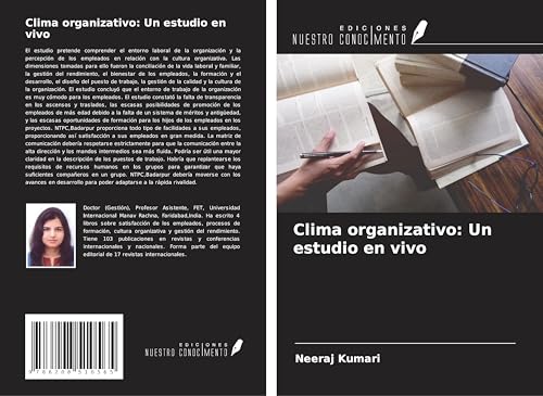 Clima organizativo: Un estudio en vivo von Ediciones Nuestro Conocimiento