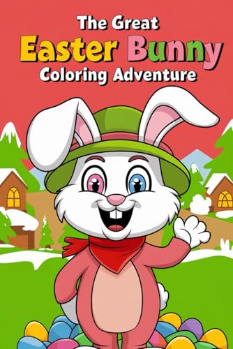 The Great Easter Bunny Coloring Adventure: Cute and Simple Easter Bunny Illustrations for Toddlers and Preschoolers von Independently published