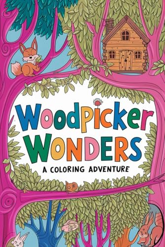 Woodpicker Wonders A Coloring Adventure: Relax, Rejuvenate, and Unleash Your Creativity von Independently published