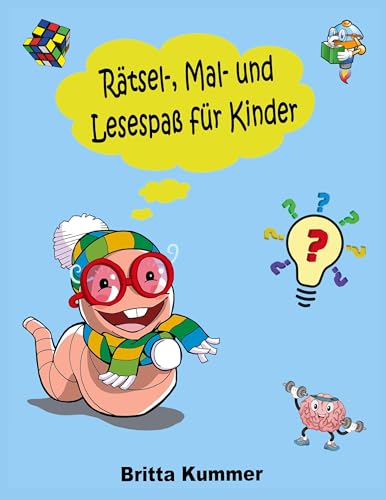 Rätsel-, Mal- und Lesespaß für Kinder von BoD – Books on Demand