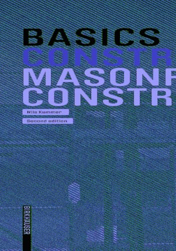 Basics Masonry Construction von Birkhauser