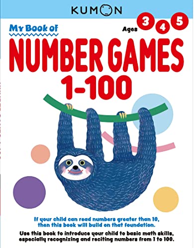 My Book of Number Games 1-100 von Kumon Publishing NA