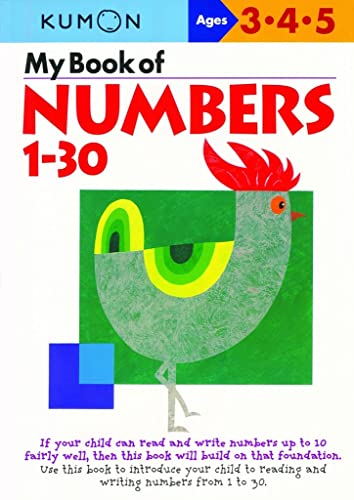 My Book of Numbers 1 - 30 (UK Commonwealth Edition) von Kumon Publishing North America
