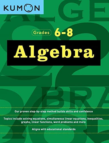 Algebra (Kumon Math Workbooks): 1