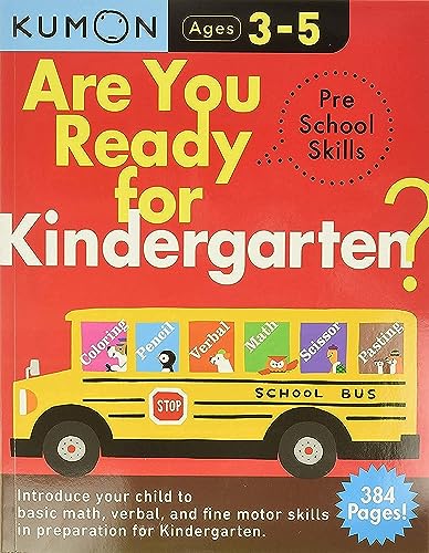 Are You Ready For Kindergarten Preschool Skills (Arkw) von Kumon Publishing North America