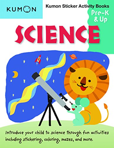 Science Sticker Activity Book (Kumon Sticker Activity)