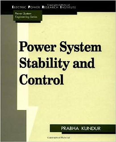 Power System Stability and Control (The Epri Power System Engineering) von McGraw-Hill Education