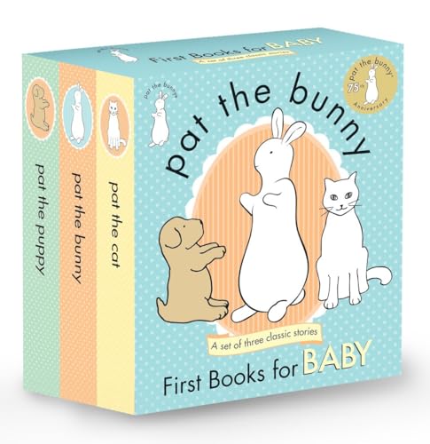 Pat the Bunny: First Books for Baby (Pat the Bunny): Pat the Bunny; Pat the Puppy; Pat the Cat (Touch-and-Feel) von Golden Books