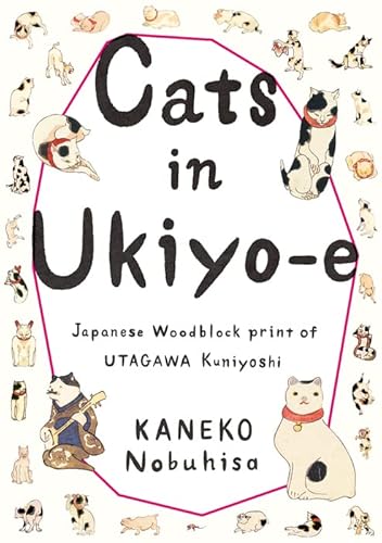Cats in Ukiyo-E: Japanese Woodblock Prints von Pie International