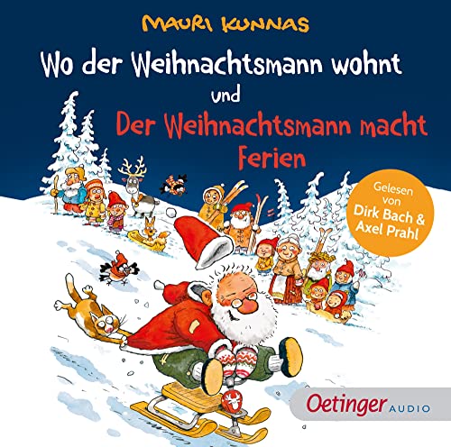 Wo der Weihnachtsmann wohnt und Der Weihnachtsmann macht Ferien: CD Standard Audio Format, Lesung (Mauri Kunnas' Weihnachtsklassiker) Wo der Weihnachtsmann wohnt und Der Weihnachtsmann macht Ferien: CD Standard Audio Format, Lesung (Mauri Kunnas' Weihnachtsklassiker)