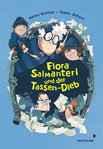 Flora Salmanteri und der Tassen-Dieb Band 2: Fröhlich finnisches Ferienabenteuer – Lustige Detektivgeschichte und Gute-Laune-Garantie mit der coolen Oma Flora (Flora Salmanteri 2022, 2) von mixtvision Medienges.mbH