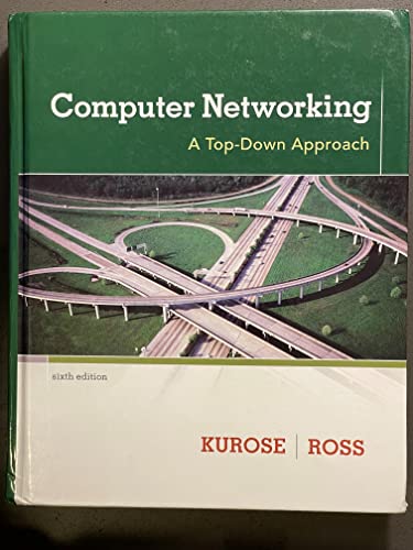 Computer Networking: A Top-Down Approach
