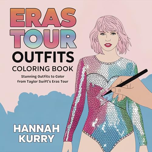 Eras Tour Outfits Coloring Book: Stunning Outfits to Color from Taylor Swift’s Eras Tour von Grapevine