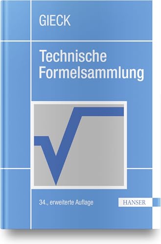 Technische Formelsammlung von HANSER FACHBUCHVERLAG