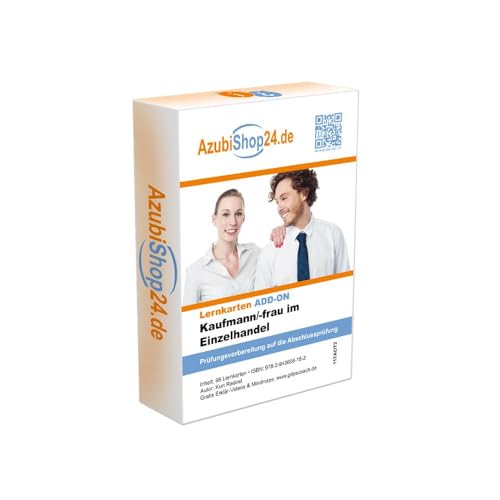 Prüfung Kaufmann im Einzelhandel Add-on-Lernkarten: Prüfungswissen Kaufmann / Kauffrau im Einzelhandel Prüfung Kaufmann im Einzelhandel Add-on-Lernkarten: Prüfungswissen Kaufmann / Kauffrau im Einzelhandel von Princoso GmbH