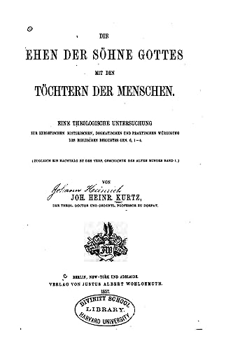 Die Ehen der Söhne Gottes