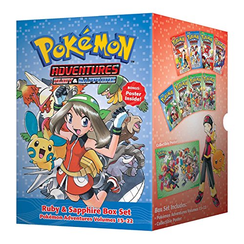 POKEMON ADVENTURES GN BOX SET VOL 03 RUBY SAPPHIRE: Includes Volumes 15-22