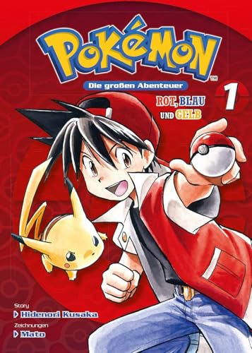 Pokémon - Die großen Abenteuer: Rot, Blau und Gelb 01: Extradicke Sammelbandedition zum kleinen Preis von Panini Verlags GmbH