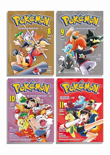 Pokémon – Manga Pack 03: Bundle 3: Gold und Silber || Gold, Silber und Kristall 1 – Das ultimative Pokémon-Abenteuer passend zu Videospiel und Anime! Pokémon – Manga Pack 03: Bundle 3: Gold und Silber || Gold, Silber und Kristall 1 – Das ultimative Pokémon-Abenteuer passend zu Videospiel und Anime!