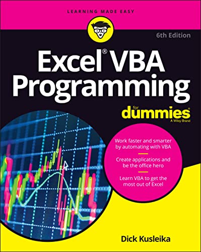 Excel VBA Programming For Dummies (For Dummies (Computer/Tech)) von For Dummies