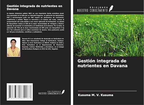 Gestión integrada de nutrientes en Davana von VDM Verlag