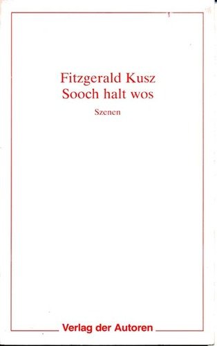 Sooch halt wos. Szenen