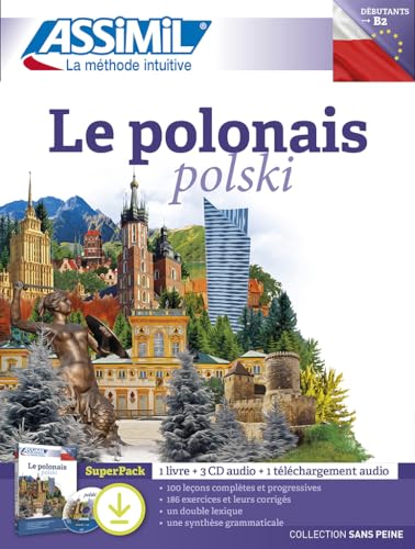 Polonais Superoack Tel: Superpack avec téléchargement audio (Senza sforzo) von Assimil