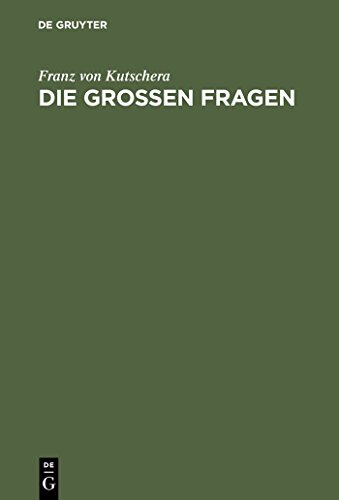 Die grossen Fragen. Philosophisch-theologische Gedanken