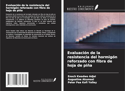 Evaluación de la resistencia del hormigón reforzado con fibra de hoja de piña von Ediciones Nuestro Conocimiento