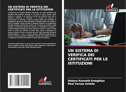 UN SISTEMA DI VERIFICA DEI CERTIFICATI PER LE ISTITUZIONI von Edizioni Sapienza