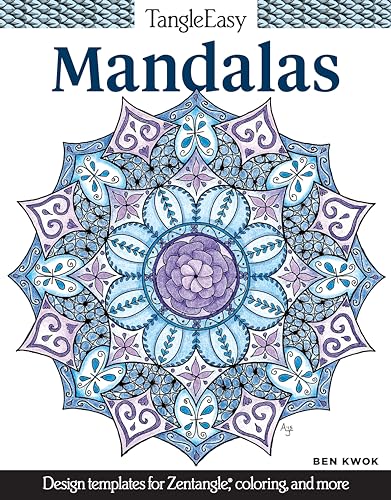 Mandalas Adult Coloring Book: Design Templates for Zentangle, Coloring, and More: Design Templates for Zentangle(r), Coloring, and More (Tangleeasy) von Design Originals