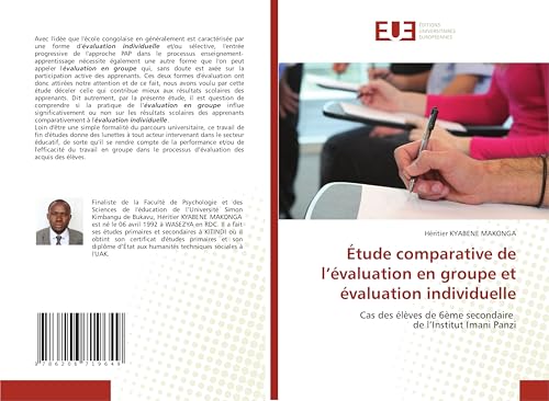 Étude comparative de l'évaluation en groupe et évaluation individuelle: Cas des élèves de 6ème secondaire de l'Institut Imani Panzi von Éditions universitaires européennes