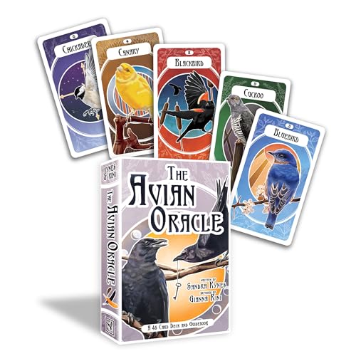 The Avian Oracle: 45 Full-color Cards and 60-page Guidebook) von Crossed Crow Books