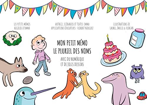 Les petits mémos rigolos d'Emma: Le pluriel des noms (Les p'tits mémos rigolos)
