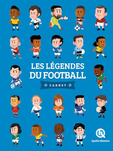 Les légendes du football - Carnet (3ème Ed)