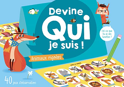 Devine qui je suis ! Animaux rigolos: 40 jeux d'observation von 1 2 3 SOLEIL