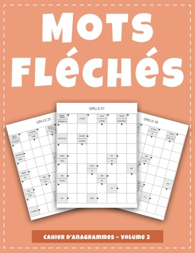 Cahier d’Anagrammes Mots Fléchés – Volume 2: Jeux de Lettres Captivants avec Solutions Incluses Cahier d’Anagrammes Mots Fléchés – Volume 2: Jeux de Lettres Captivants avec Solutions Incluses von Independently published