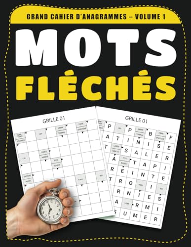 Grand Cahier d’Anagrammes Mots Fléchés – Volume 1: 50 Grilles Captivantes pour Adultes et Adolescents Grand Cahier d’Anagrammes Mots Fléchés – Volume 1: 50 Grilles Captivantes pour Adultes et Adolescents von Independently published