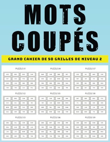 Grand Cahier de Mots Coupés – 50 Grilles de Niveau 2: Passe-Temps Intelligent et Amusant pour Tous Grand Cahier de Mots Coupés – 50 Grilles de Niveau 2: Passe-Temps Intelligent et Amusant pour Tous von Independently published