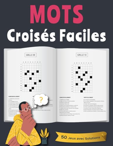 Mots Croisés Faciles – 50 Jeux avec Solutions: Cahier de Jeux de Lettres Idéal pour la Détente et la Stimulation Cérébrale Mots Croisés Faciles – 50 Jeux avec Solutions: Cahier de Jeux de Lettres Idéal pour la Détente et la Stimulation Cérébrale von Independently published