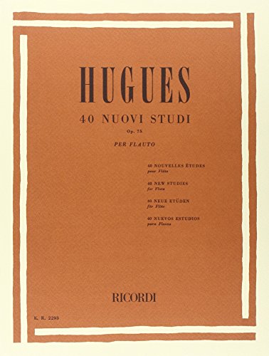 40 Nuovi Studi Op. 75 (FLUTE TRAVERSIE) von Ricordi