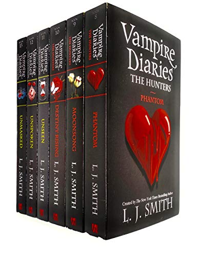 Vampire Diaries Complete Collection 6 Books Set by L. J. Smith (The Hunters 3 Books & The Salvation 3 Books)