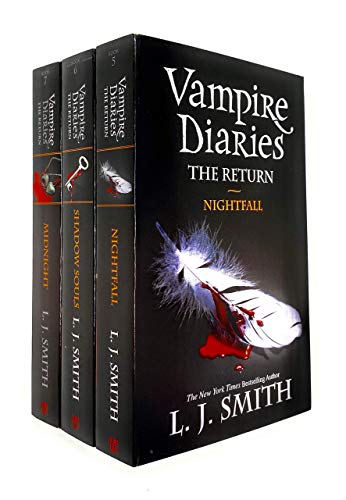 Vampire Diaries the Return Series Book 5 To 7 Collection 3 Books Bundle Set By L J Smith (Nightfall, Shadow Souls , Midnight)