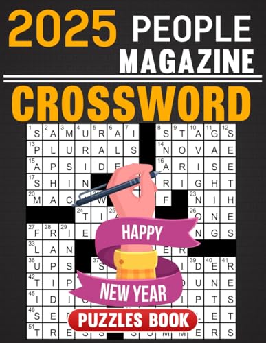 2025 People Magazine Crossword Puzzle Book For Seniors: Thoughtful Challenges for Every Puzzle Enthusiast
