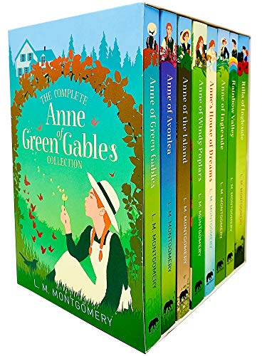 The Complete Anne of Green Gables Collection 8 Books Box Set by L. M. Montgomery (Anne of Green Gables, Avonlea, Island, Windy Poplars, House of Dreams, Ingleside, Rainbow Valley & Rilla of Ingleside)