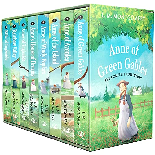 Anne of Green Gables The Complete Collection 8 Books Box Set by L. M. Montgomery - L. M. Montgomery
