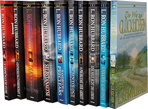 10er Buch Paket L. Ron Hubbard (Dianetik, Entwicklung einer Wissenschaft, Selbstanalyse, Scientology Grundlagen des Denkens, Probleme der Arbeit, Weg zum Glücklichsein, Reiner Körper Klares Denken…) 10er Buch Paket L. Ron Hubbard (Dianetik, Entwicklung einer Wissenschaft, Selbstanalyse, Scientology Grundlagen des Denkens, Probleme der Arbeit, Weg zum Glücklichsein, Reiner Körper Klares Denken…)