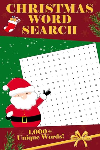 Stocking Stuffers: Christmas Word Search for Adults: A Holiday Activity Book with Over 1,000 Winter-Themed Words to Challenge and Entertain von Independently published
