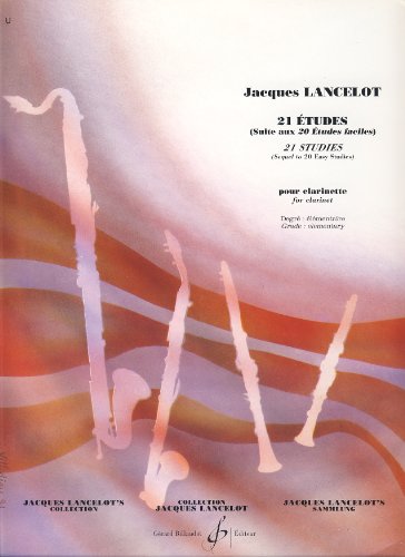 LANCELOT - Estudios Faciles (21) para Clarinete
