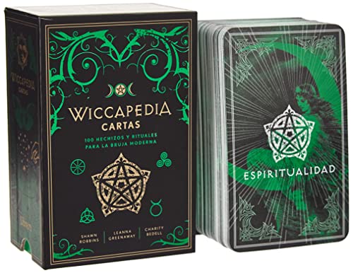 WICCAPEDIA CARTAS: 100 HECHIZOS Y RITUALES PARA LA BRUJA MODERNA von LIBRERO